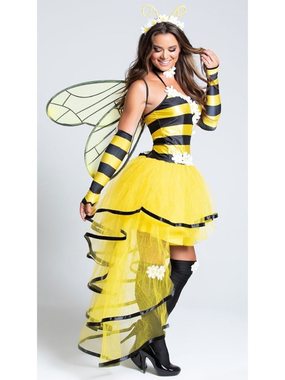 NEW Deluxe Queen Bee Costume SZ XS Halloween Theatre Retails $63 Missing Wings